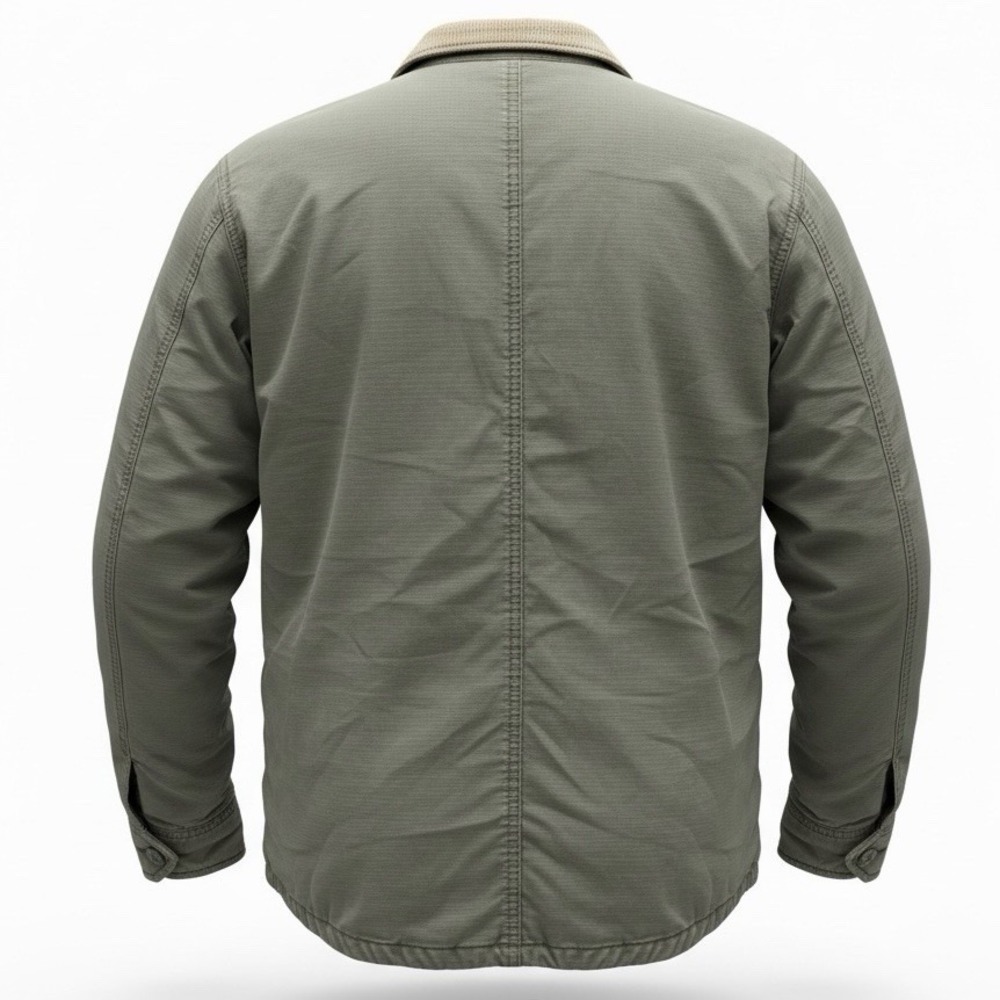 Abercrombie & Fitch Military Field Jacket Army Green Men's Size XL - Picture 2 of 9